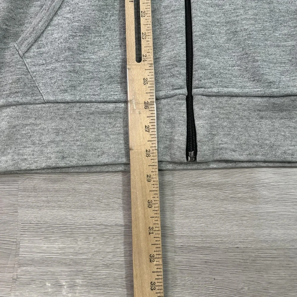 Polo Ralph Lauren Hoodie Mens 2XL Gray‎ Full Zip Fleece Sweatshirt Pony Logo